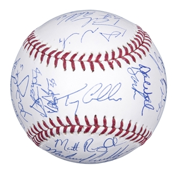 2015 New York Mets Team Signed World Series Baseball with 28 Signatures Including Murphy & Collins (PSA/DNA)